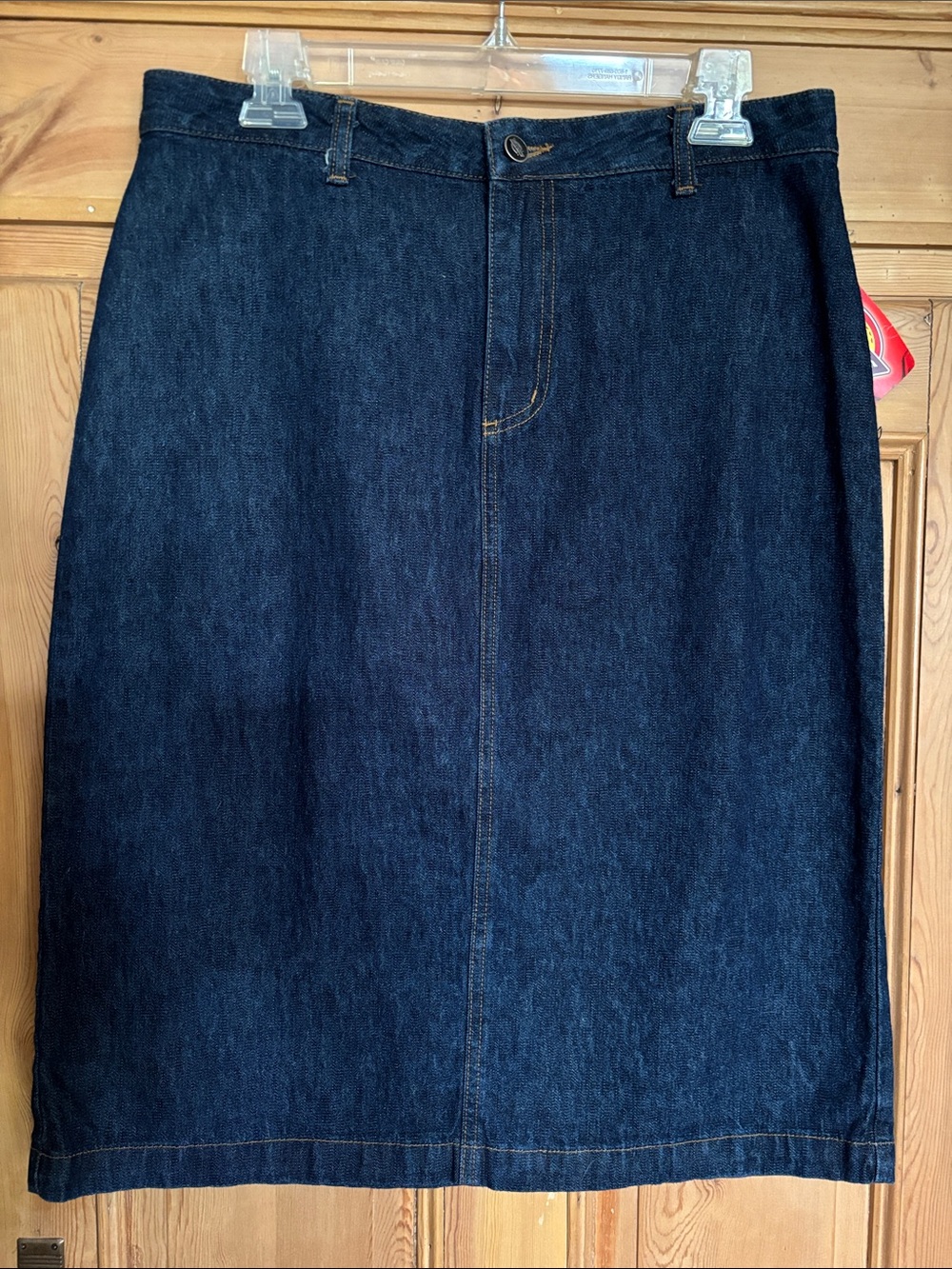 NWT! 💙 DICKIES DARK WASH DENIM PENCIL SKIRT
